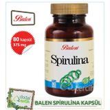 2 Adet X Balen Spirulina (Mavi-Yeşil Alg) Kapsül