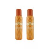 2 Adet X Fiery 2 Deodorant 150 Ml Bayan
