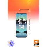 2 Adet Xiaomi Redmi Note 14 Tam Kaplayan Anti Statik Temperli Kırılmaz Cam Ekran Koruyucu - Şeffaf
