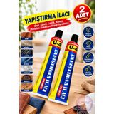 2 Adet Yapıştırma Ilacı 40 gr – Deri, Kösele, Lastik, Kumaş, Porselen, Bakalit ve Ahşap Yapıştırıcı