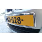 2 Adet Yeni Nesil Krom Plakalık Nikelaj Plaka Çerçevesi 228109017