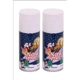2 Adet Yılbaşı Kar Spreyi 150 Ml Erimeyen, Ağaç, Pencere Ve Cam