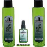2 Adet - Zeytin Çiçeği Kolonyası - 400 ml - (Pet Şişe)