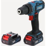 2 Akülü Viadalama Çift Akü 12V EDD12-LI-2 2 Yıl 2.0 - 2.4 Ah Darbesiz 12 Volt