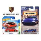2 Araç Porsche 911 Gt3 Set - Hot Wheels & Matchbox (1/64)