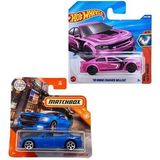 2 Araç Set - Hot Wheels '20 Dodge Charger Hellcat & Matchbox 2018 Dodge Charger (1/64)