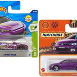 2 Araç Set - Matchbox 2021 Volkswagen Golf Gte & Hot Wheels Cupra E-Racer (1/64)