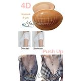 2 Beden Büyüten Görünmez Silikon Yapışkanlı Abiye Gelinlik Elbise Mayo Bikini Büstiyer Göğüs Kaldırıcı Dolgunlaştırıcı Push Up Sütyen Pedi