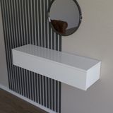 2 Çekmeceli 100CM Modern Dresuar, Makyaj Masası, Konsol,duvarrafı Mdf - Safir Meşe