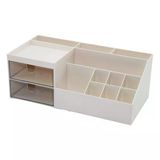 2 Çekmeceli + 12 Bölmeli Plastik Makyaj - Takı Organizer 12X24cm-- Y: 4-6-7-8-9Cm Go53/01228