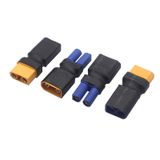 2 Çift Vgoohobby XT90 Fiş EC5 Tarzı Erkek Dişi Konektör RC FPV Pil Şarj ESC için Telsiz Adaptörü