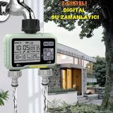 2-Çıkışlı Digital Otomatik Su Zamanlayıcı ( Iki Çıkış Ayrı Zamanlarda Akması Için Programlanabilir)
