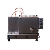 2 demlikli çay ocağı 2 Gözlü Gri Boyalı Çay Kazanı Elektrik + Tüplü Çay Semaveri ETS sistemli Çay Makinesi