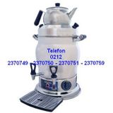 2 Demlikli Semaver Tipi Çay Makinası