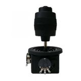 2 Eksenli 10K Potansiyometrik Üstten Butonlu Profesyonel Joystick 95.5Mm