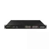 2 Gigabit Sfp Yuvalı 16 Bağlantı Noktalı Gigabit Akıllı Yönetilen Ethernet Poe Endüstriyel Anahtar 1U Raf