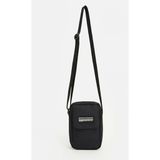 2 Gözlü 20x12 cm Ölçüsünde Siyah Baskılı Erkek Telefon Çantası & Omuz Çantası