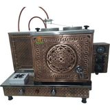 2 Gözlü Bakır Çay Kazanı Sadece Elektrikli Pleytli Bakır Çay Makinesi Bakır Çay Ocağı Bakır Çay Semaveri Ets Sistemli