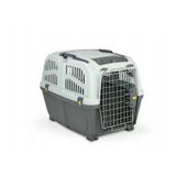 2 Iata Tekerleksiz Plastik Kedi ve Köpek Taşıma Kafesi 55x36x35 Cm