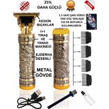 2 In 1 Profosyonel Suya Dayanaklı Ense Ve Yanak Makinesı KP-2074