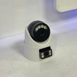 2 Kameralı 4MP WiFi 360° PTZ Güvenlik Kamerası,Çift Yönlü Ses, Hareket Takip,Dış Mekan