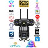 2 Kameralı Full Hd Yapay Zekalı Wifi Kablosuz Hareket Takipli Alarmlı Güvenlik Kamerası