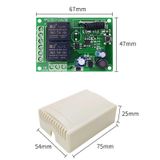 2 Kanallı, Dc 530 Volt 433 Mhz. Uzaktan Kumandalı Modül. 1 Kumanda