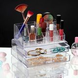 2 Katlı Çekmeceli Makyaj Düzenleyici Organizer Set