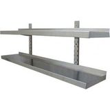 2 Katlı Duvar Rafı 90*30*30