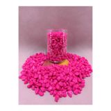 2 Kg Fuşya Akvaryum Taşı Parlak Dekoratif- Akvaryum Taşları (1-2 cm) 10062