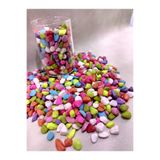 2 Kg Karışık Akvaryum Taşı Parlak Dekoratif- Akvaryum Taşları (1-2 cm) 10104