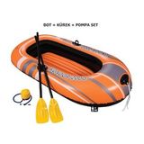 2 Kişilik Bot Hydroforce 196x114 Cm (Pompa+Kürek) Bestway - 61062 (Lisinya)