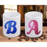 2 Kişilik Harfli Espresso Fincanı