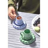 2 Kişilik Kahve Fincan Takımı – Modern Tasarım, Şık Sunum ve Hediyelik Türk Kahvesi Seti - 0 - 499 ml