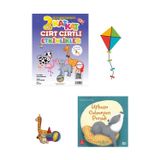 2 Kitap Set - 2 Yaş Cırt Cırtlı Etkinlikler ve Iş Kültür Uykusu Gelmeyen Porsuk