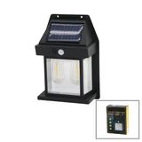 2 Lamba Solar - Sensörlü Aplik Duvar Lambası Dış Mekan 5.5V - 1W - 1800Mah (5250)