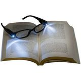 2 LED Için Ayrı On/off Düğmesi. Camsız LED Reading Glasses LED Işıklı Kitap Okuma Gözlük1 Adet