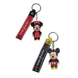 2 li Anahtarlık Seti Mickey Mouse + Minnie Mouse - Mini Fare Miki Fare Anahtarlık Sevgili Anahtarlık