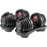 2 Li Bezt Pro Sports Ayarlanabilir Dambıl seti 40KG (Kırmızı) - 2 x 40 Kg