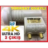 2 Li Gold Hd Lnb Hd 3D 4K Uyumlu 2 Çıkış Lnb Yağmur Korumalı
