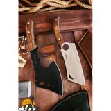 2 Li Outdoor Balta Bıçak Satırı Set Kamp Baltası Bıçak Bıçağı Budama Baltası Lzbçka