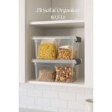 2 Li Şeffaf Saklama Kutusu & Düzenleme Kutusu 10,5 Lt