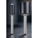 2 Lİ SET 6.35 VE 12.7 MM Zımpara Tamburu Seti - Gravür Matkap Zımparalama Ucu Aparatı 723174