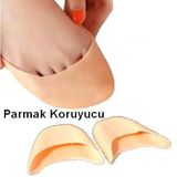 2 li Silikon Parmak Gömleği Ayak Parmak Nasır Koruyucu