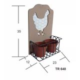 2 Li Telli Horoz Çiçeklik Tr-648