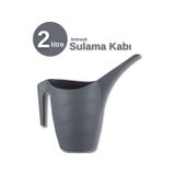 2 Lt Çiçek Sulama Kabı Kaliteli Plastik Kaktüs Orkide Ve Çiçek Su