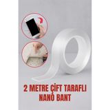 2 Metre Çift Taraflı NanoFix Şeffaf Güçlü Bant CMT-YG557
