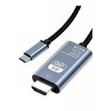 2 Metre Hdmi Kablo 4K 30 Hz Full Hd Tv Monitör Uydu Alıcısı Pc Uyumlu Type C To Hdmı Kablosu