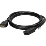 2 Metre HDMI Uzatma Kablosu 2 Metre Erkek Dişi HDMI Kablo 2 Metre Dişi Erkek HDMI Kablo