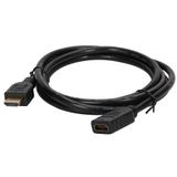 2 Metre Hdmi Uzatma Kablosu Dişi Erkek Hdmı 2m High Speed Extension Cable
